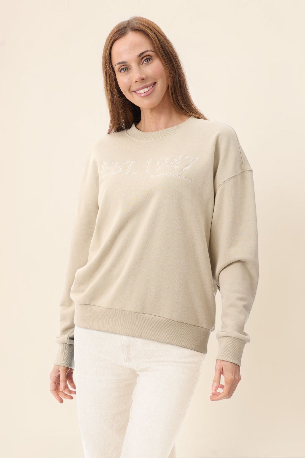 Crew neck jumper