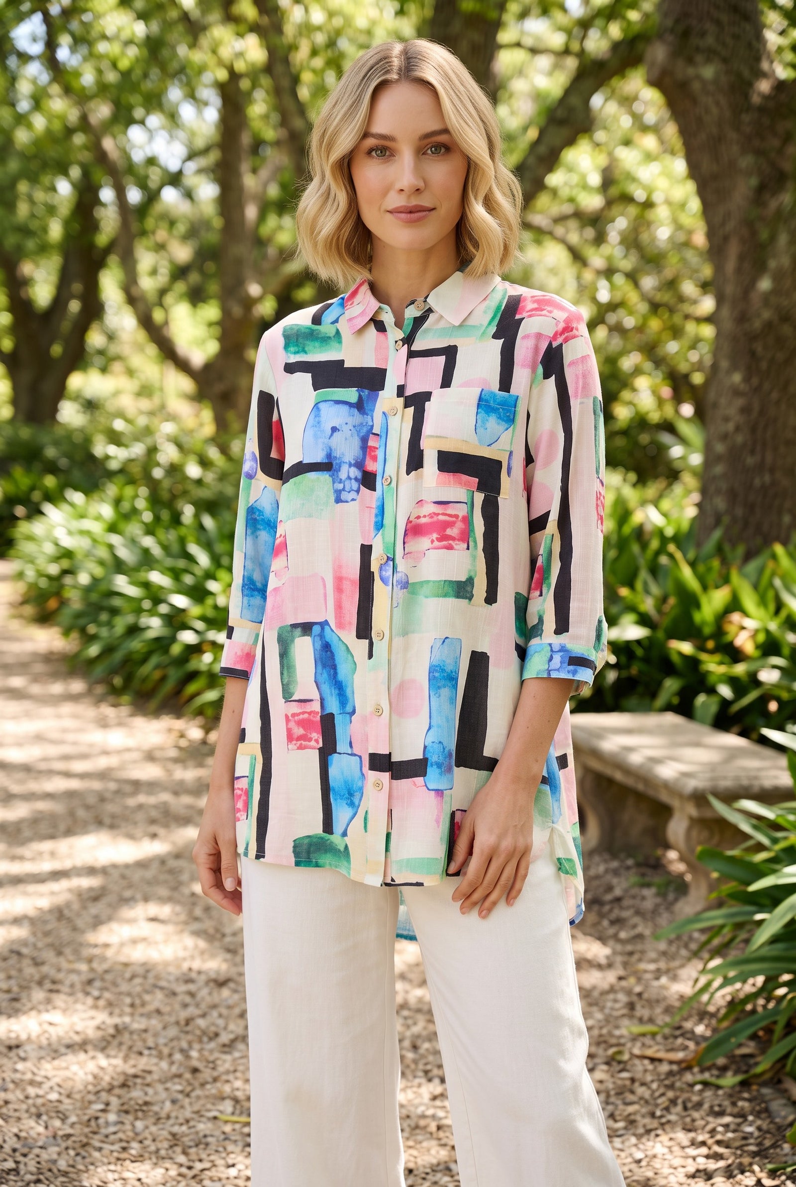 Amy longline shirt
