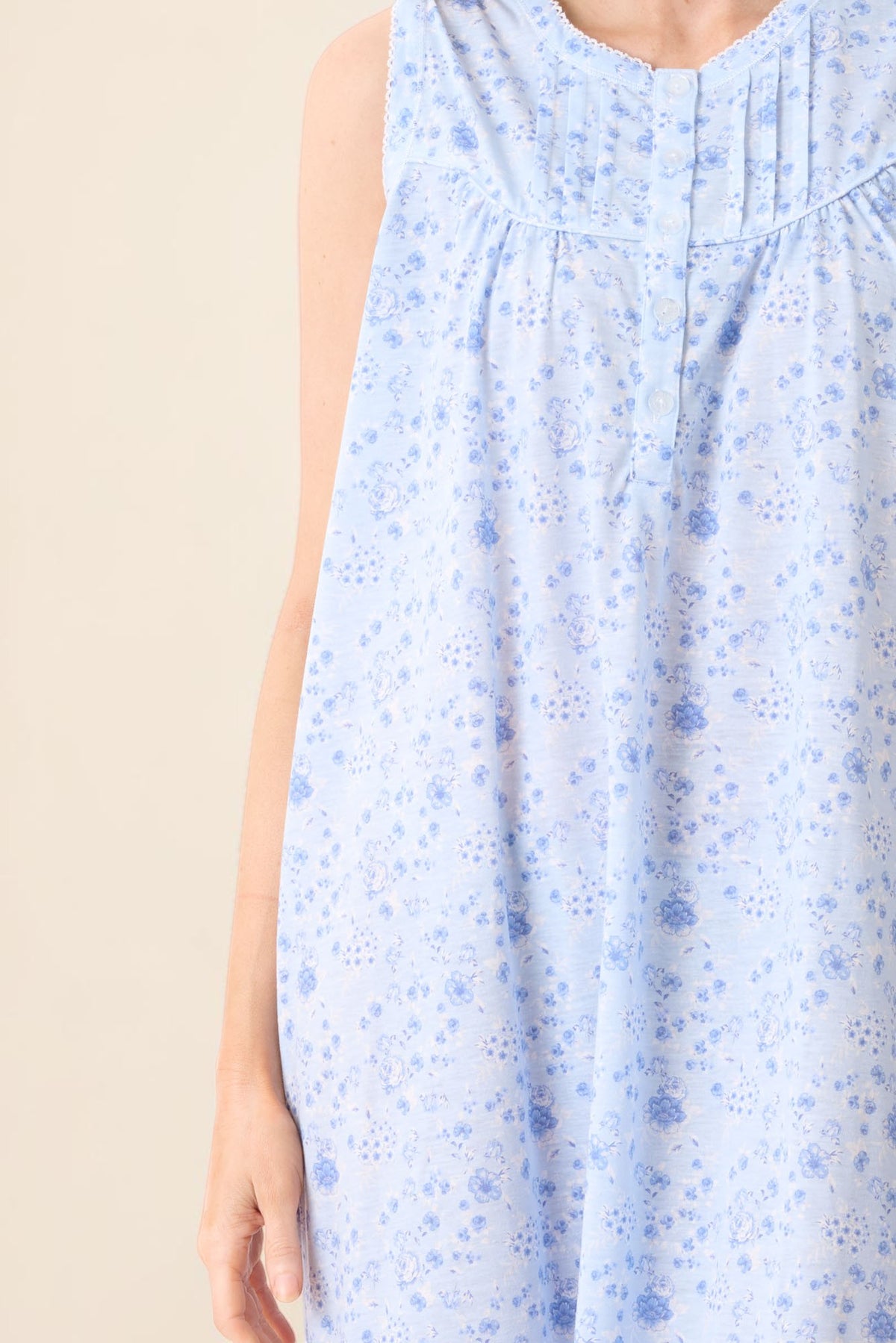 Palermo Sleeveless short nightie