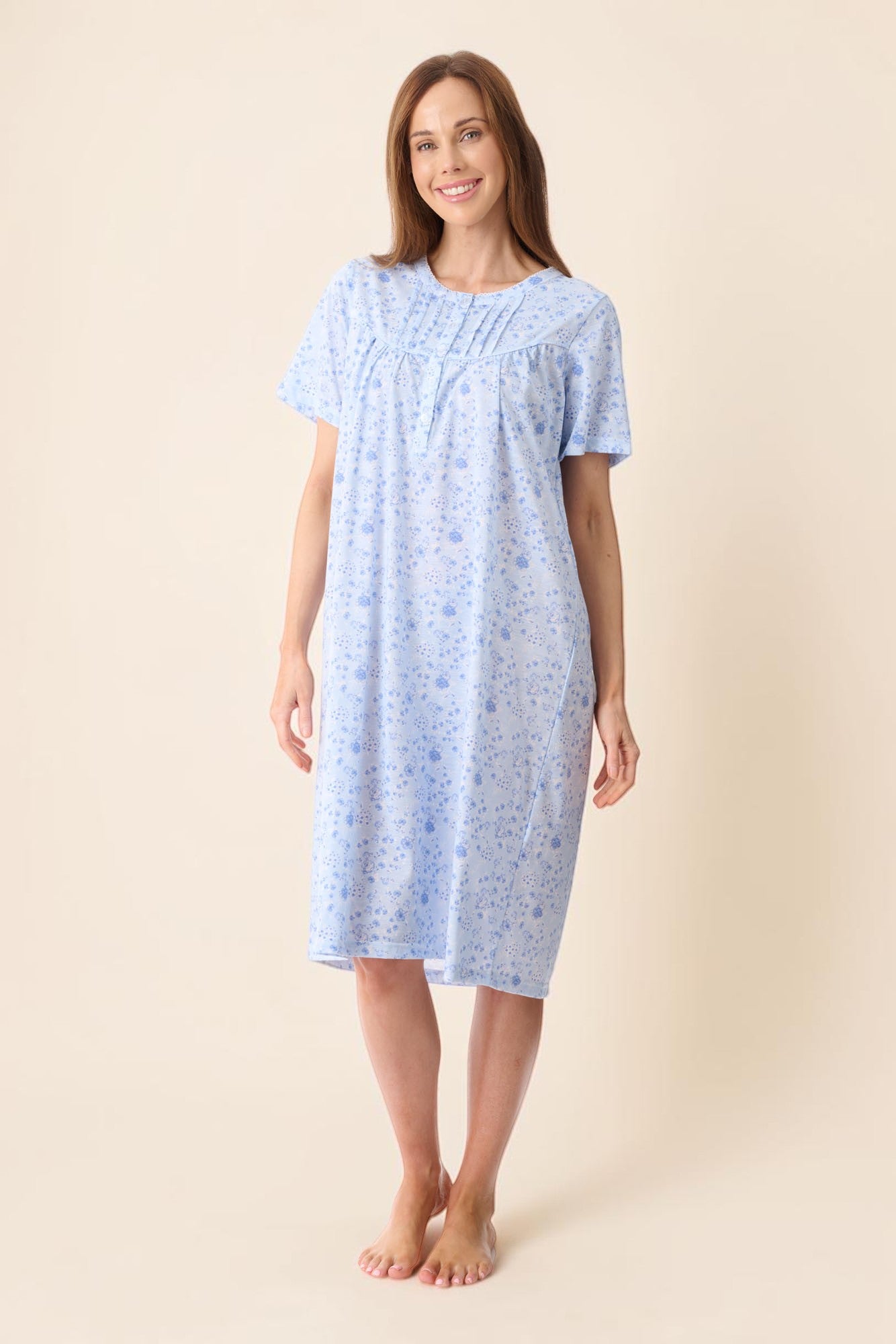 Palermo Short sleeve short nightie
