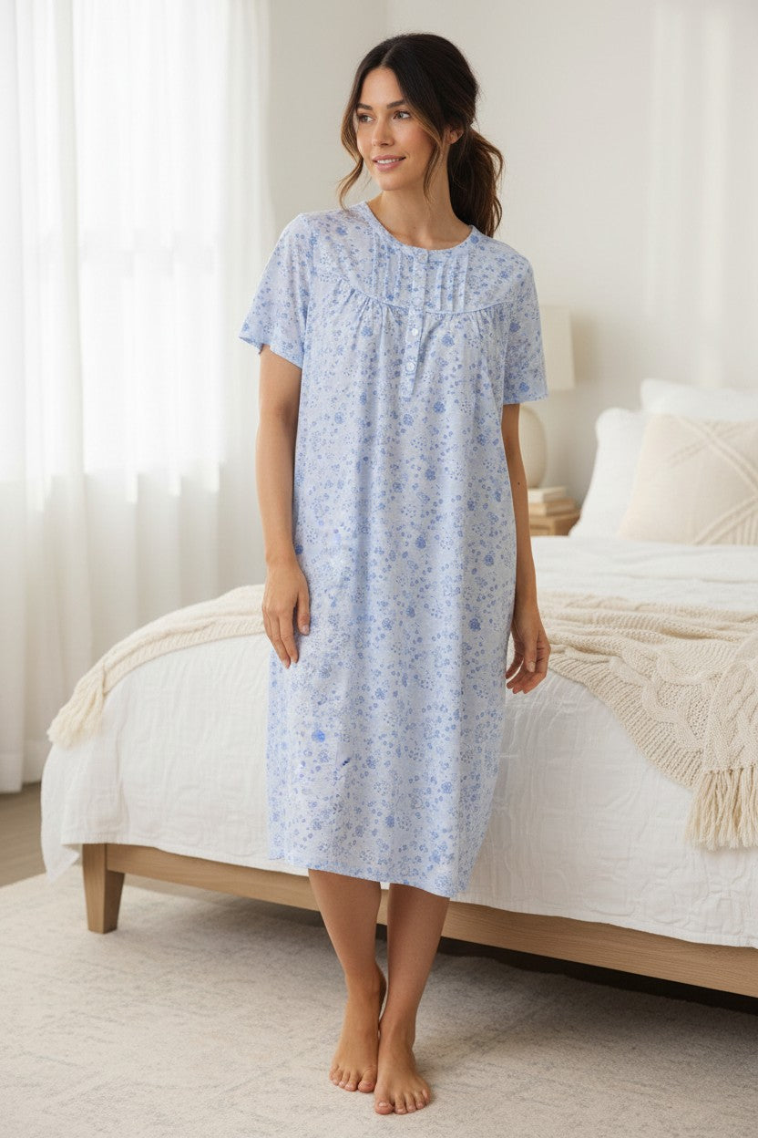 Palermo Short sleeve short nightie