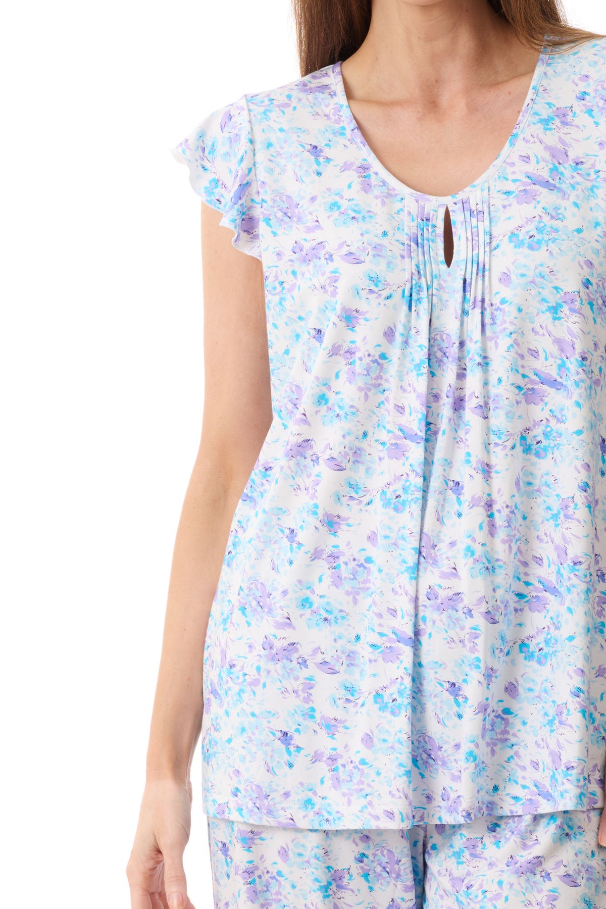 Zadar Flutter sleeve capri pyjama