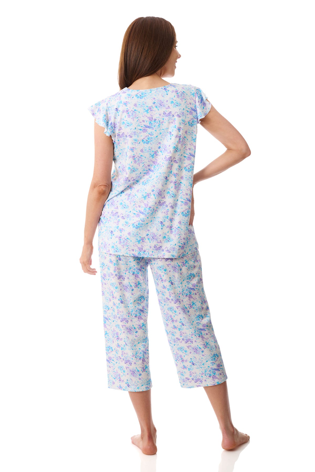 Zadar Flutter sleeve capri pyjama