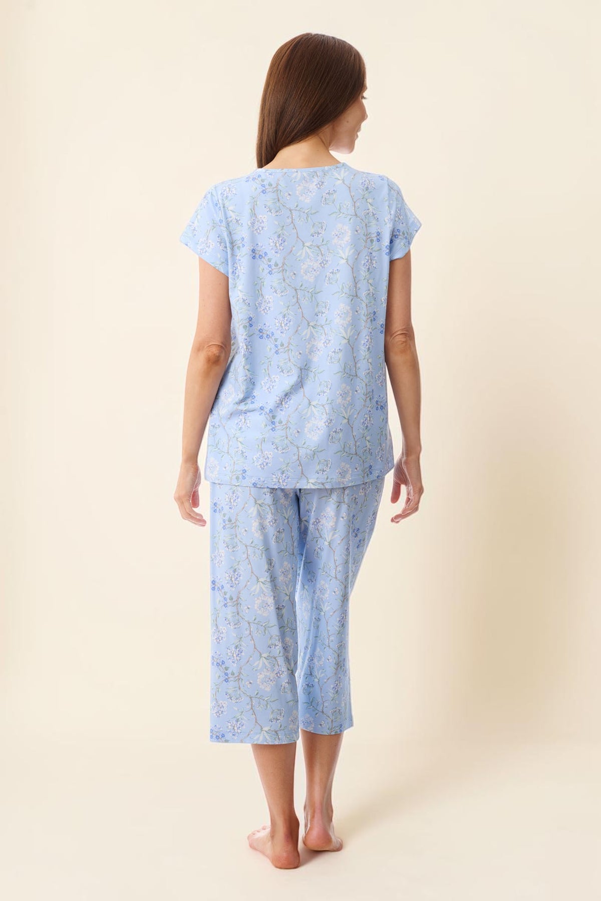 Verona Cap sleeve capri pyjama