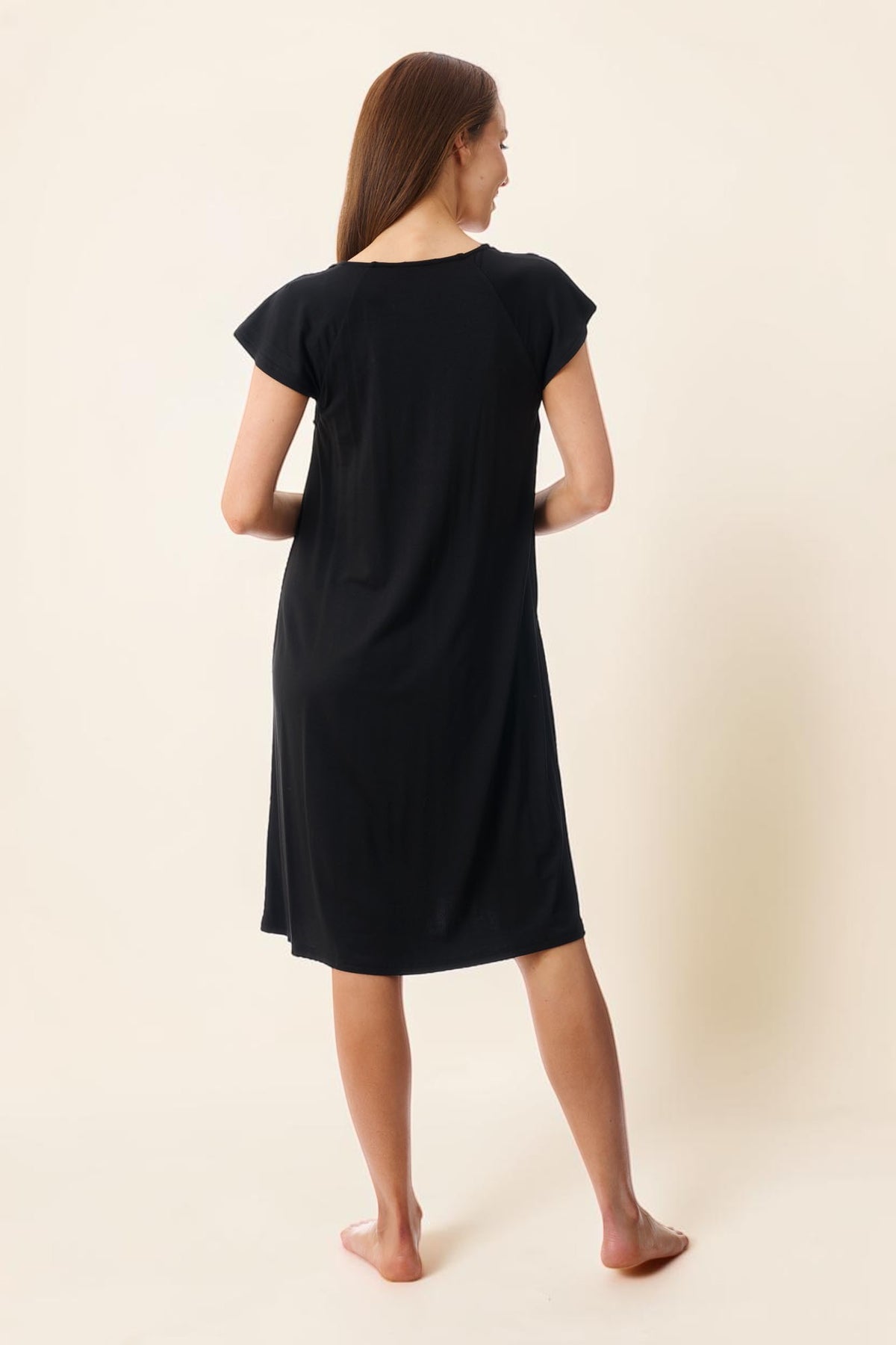 Short sleeve short nightie