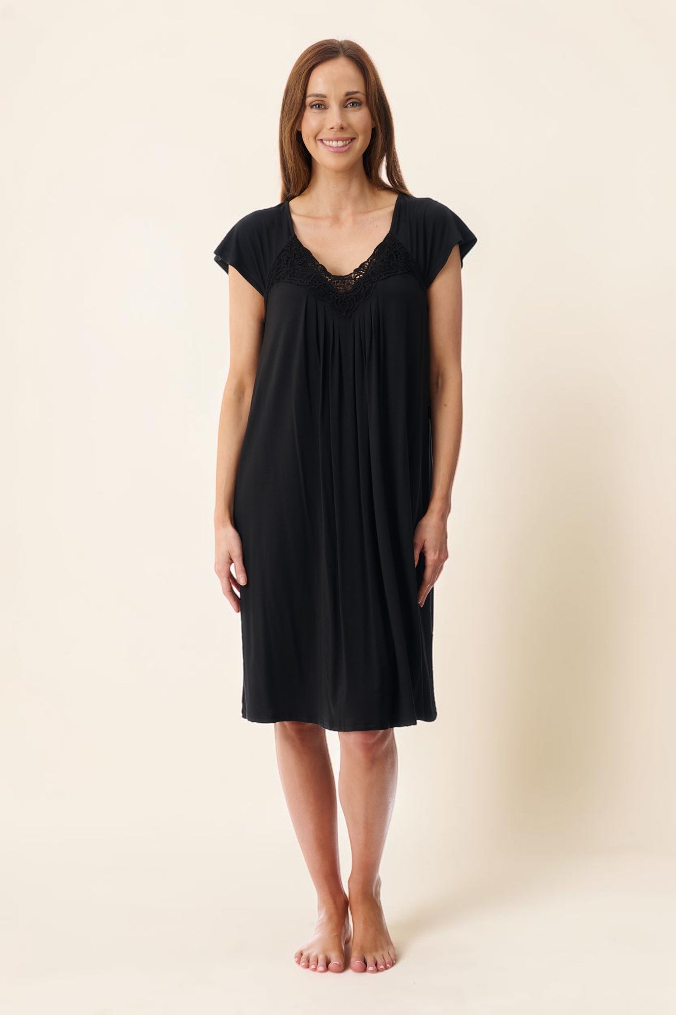 Short sleeve short nightie