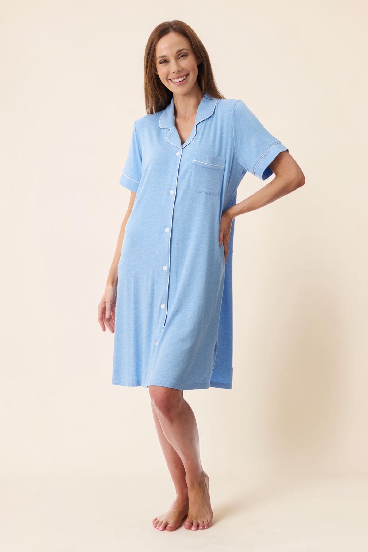 Short sleeve sleepshirt