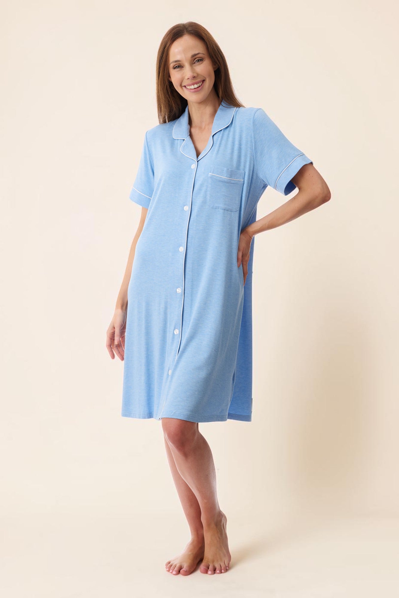 Short sleeve sleepshirt