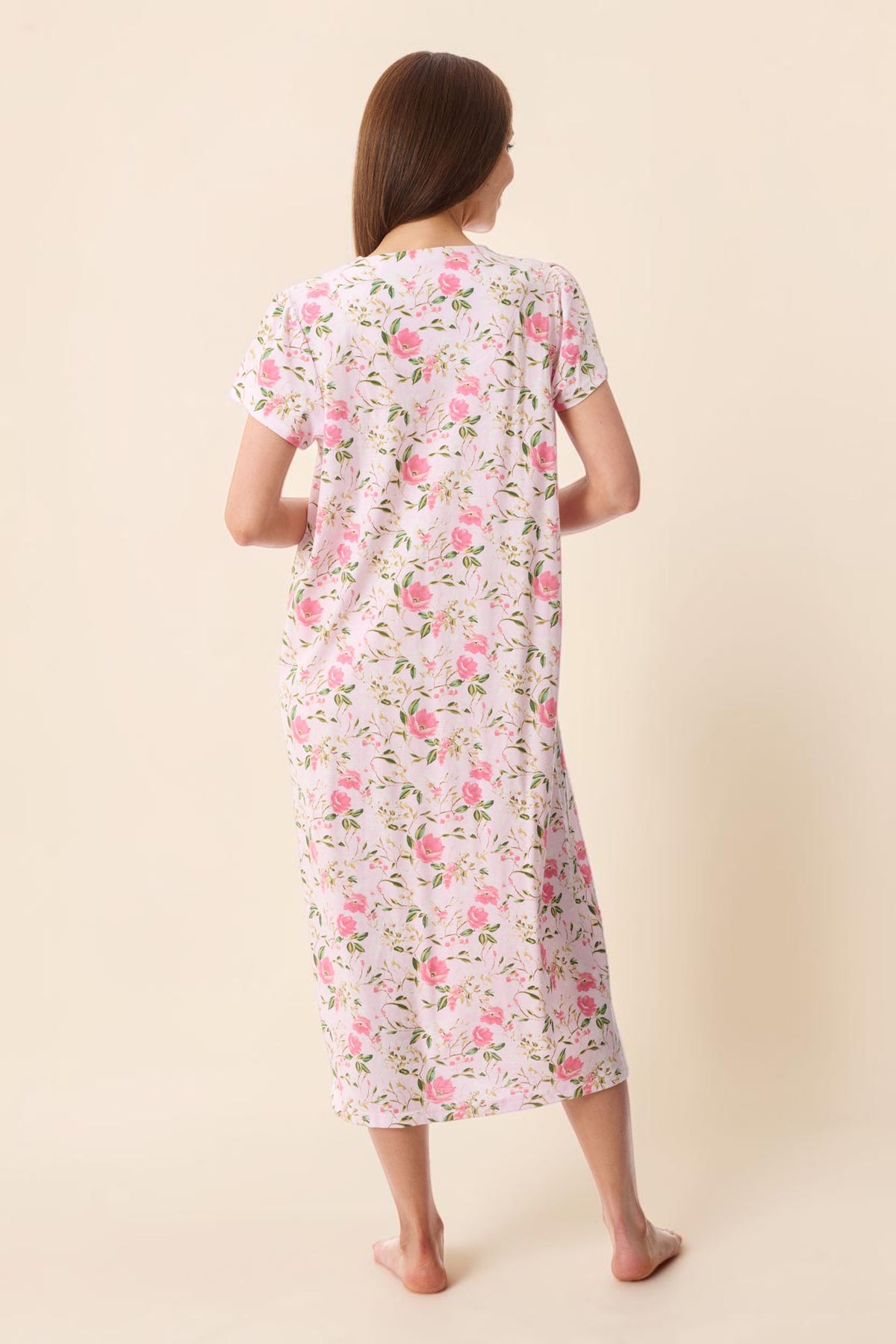 Ferrara Short sleeve mid length nightie