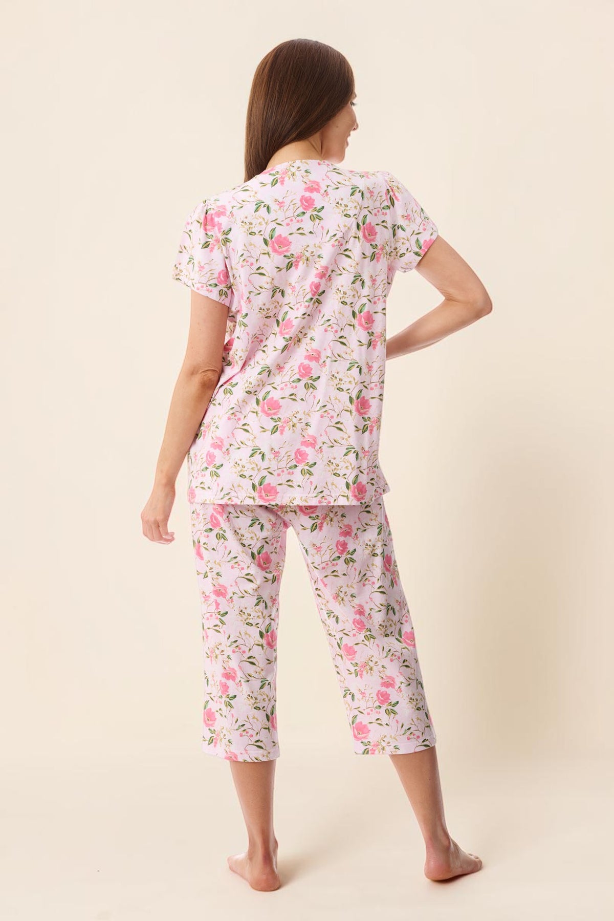 Ferrara Short sleeve capri pyjama
