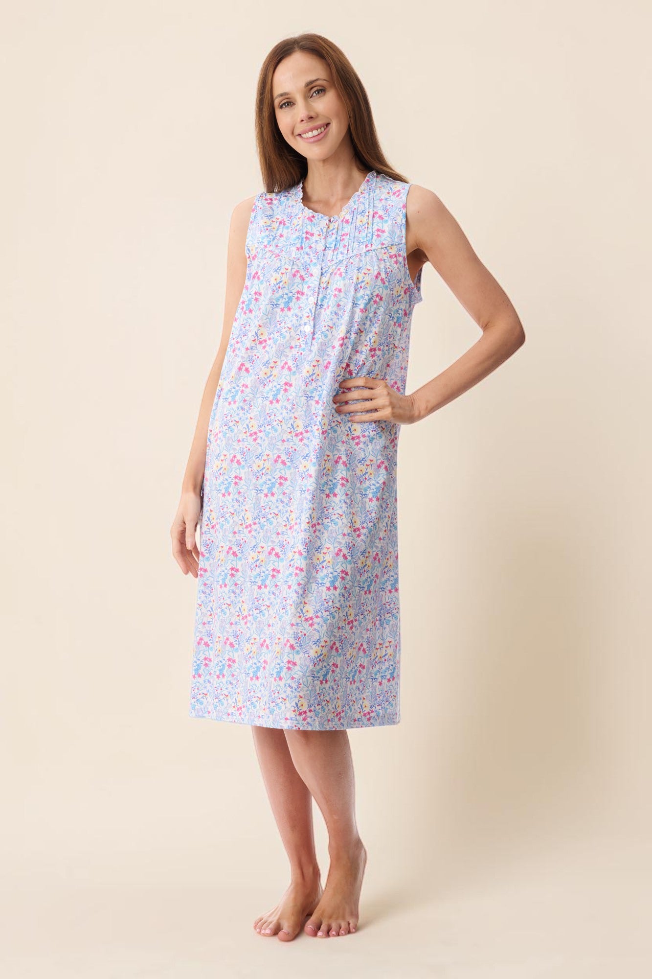 Jesi Sleeveless short nightie