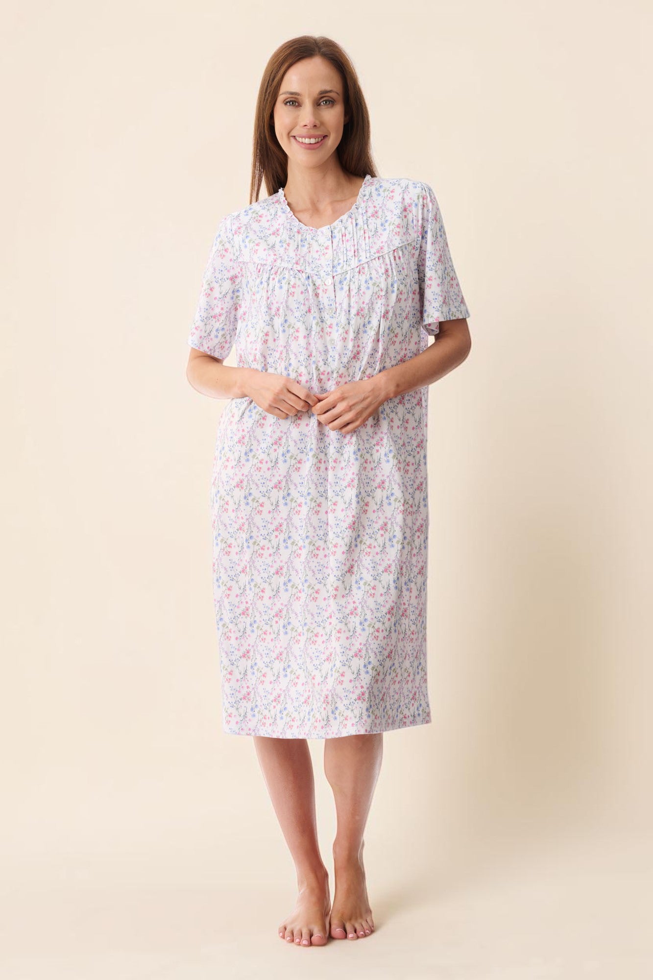 Biella Short sleeve short nightie