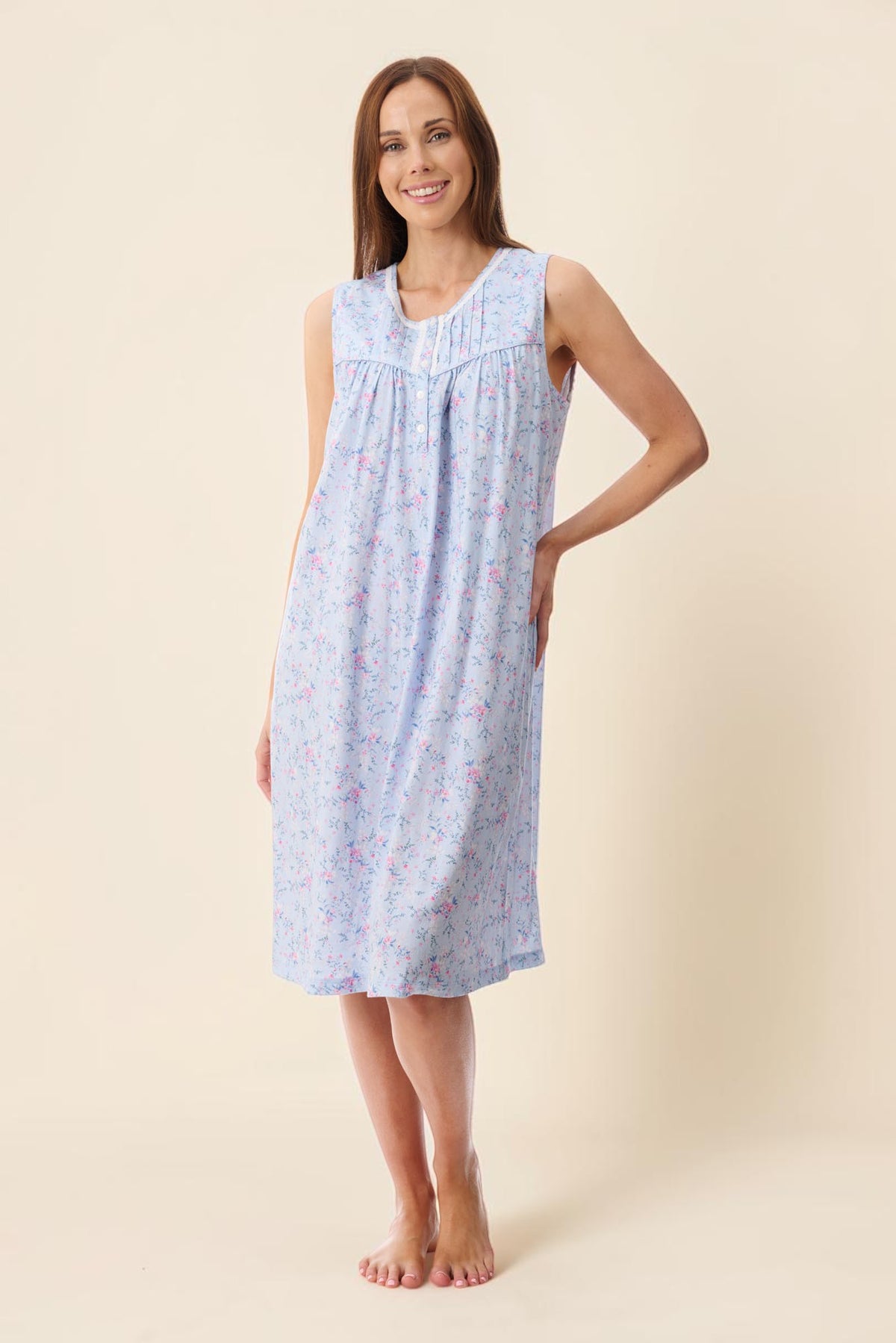 Venice Sleeveless short nightie