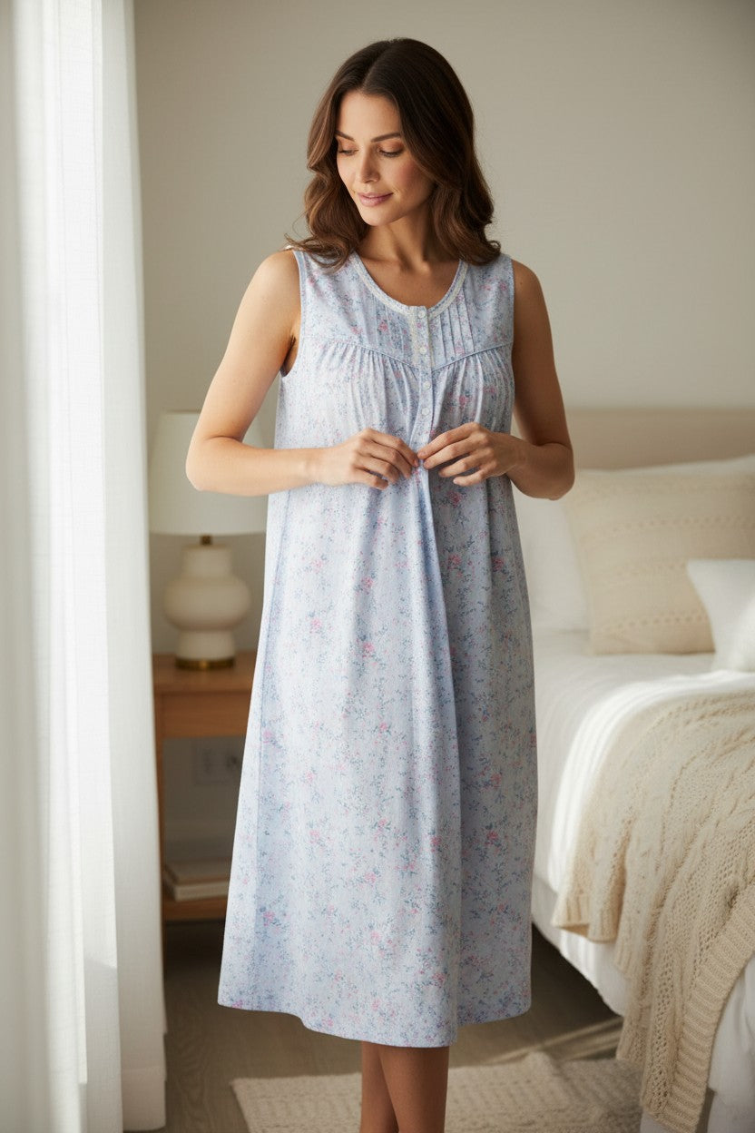 Venice Sleeveless short nightie