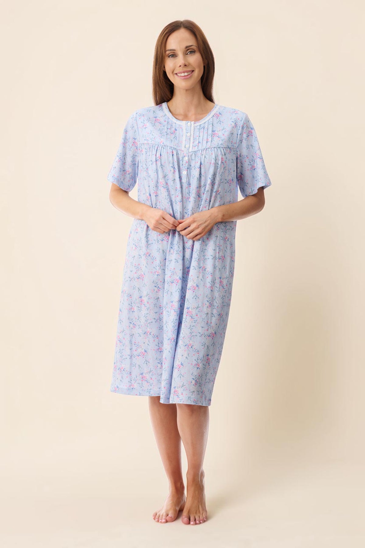 Venice Short sleeve short nightie