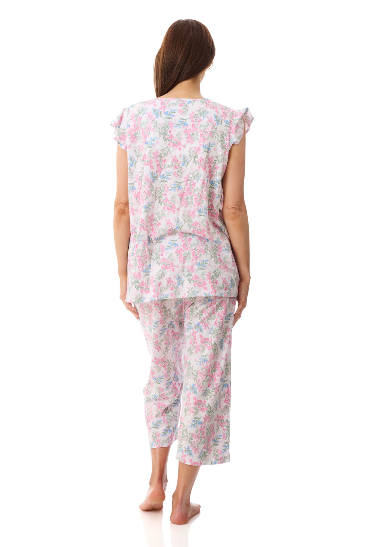 Arosa Flutter sleeve capri pyjama
