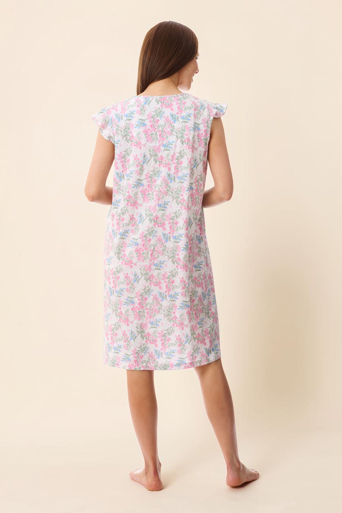 Arosa Flutter sleeve short nightie