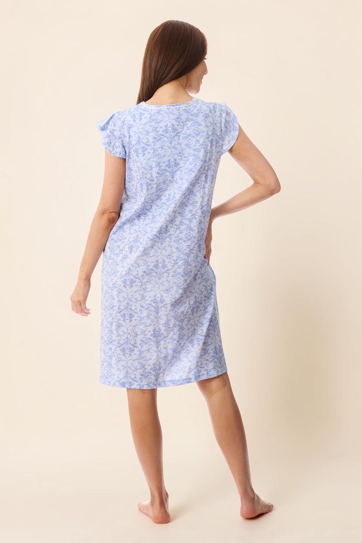 Grado Flutter sleeve short nightie
