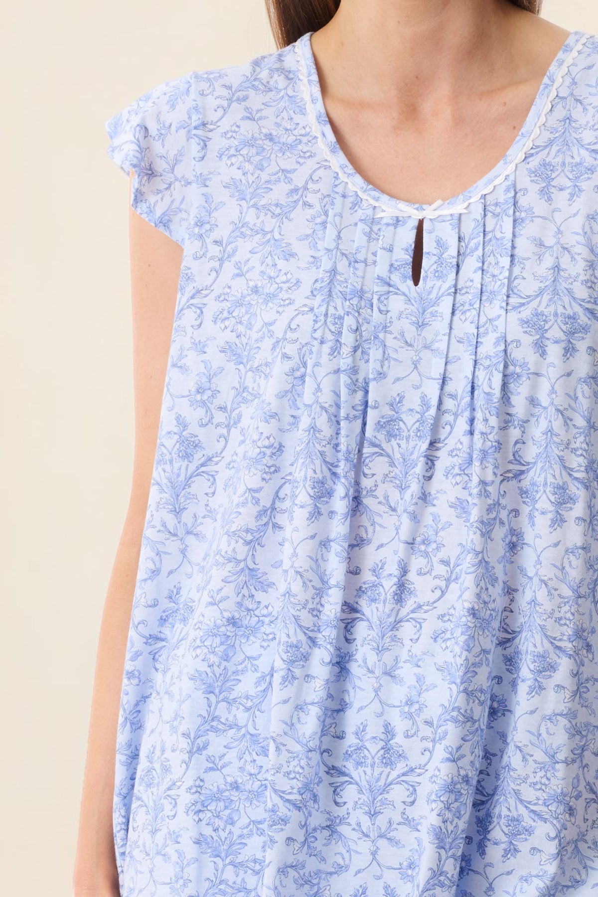Grado Flutter sleeve capri pyjama