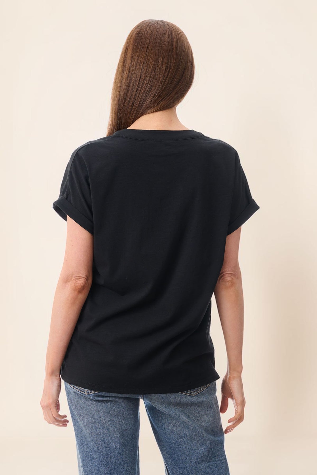 Extended sleeve top