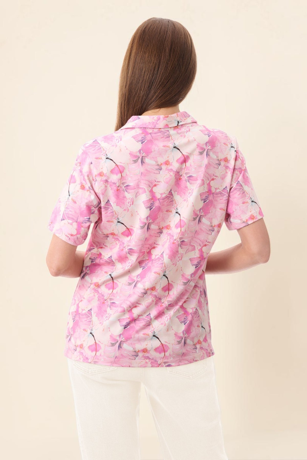 Yoko print polo