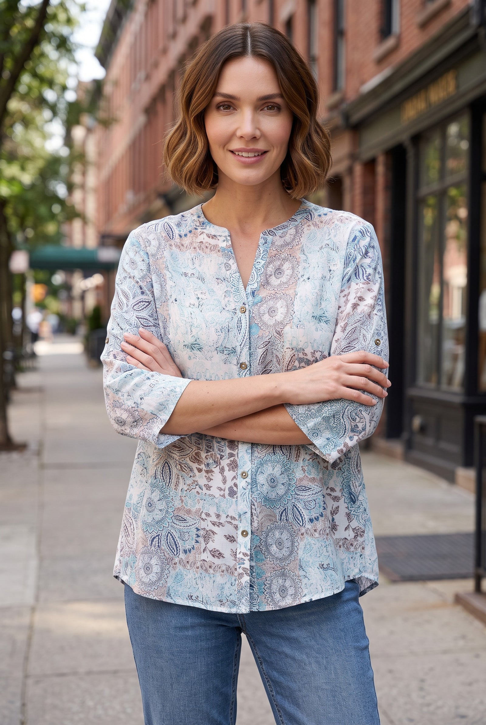 Rachel 3/4 sleeve shirt