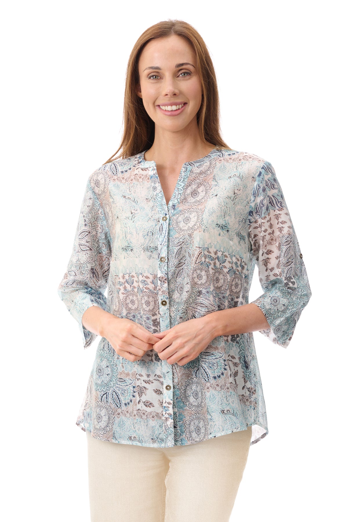 Rachel 3/4 sleeve shirt