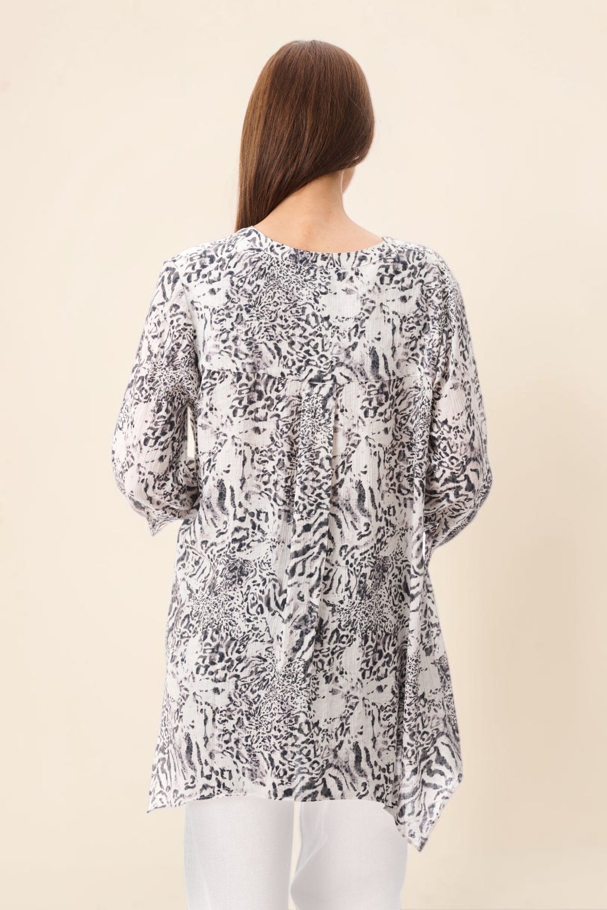 Anna print tunic