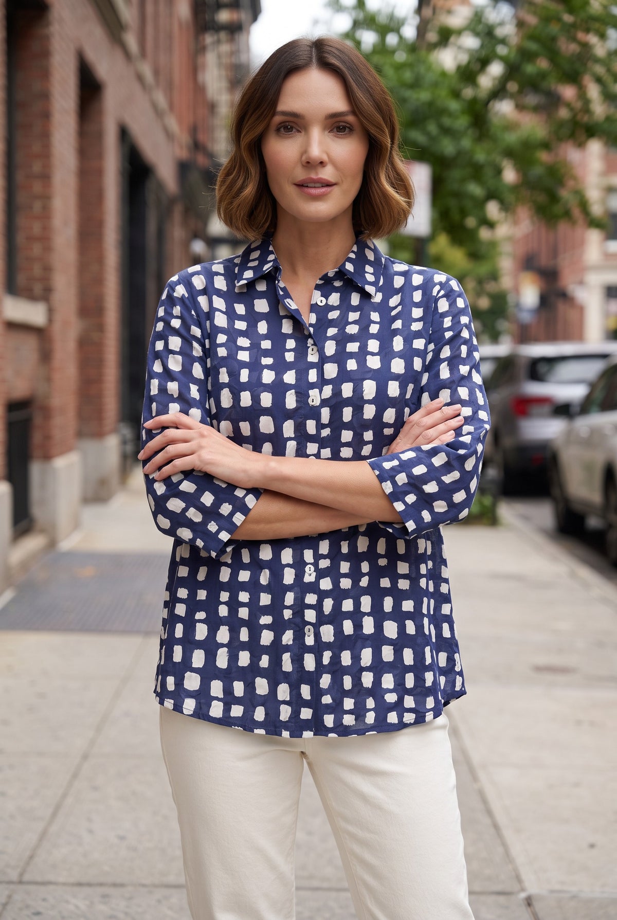 Helen 3/4 sleeve shirt