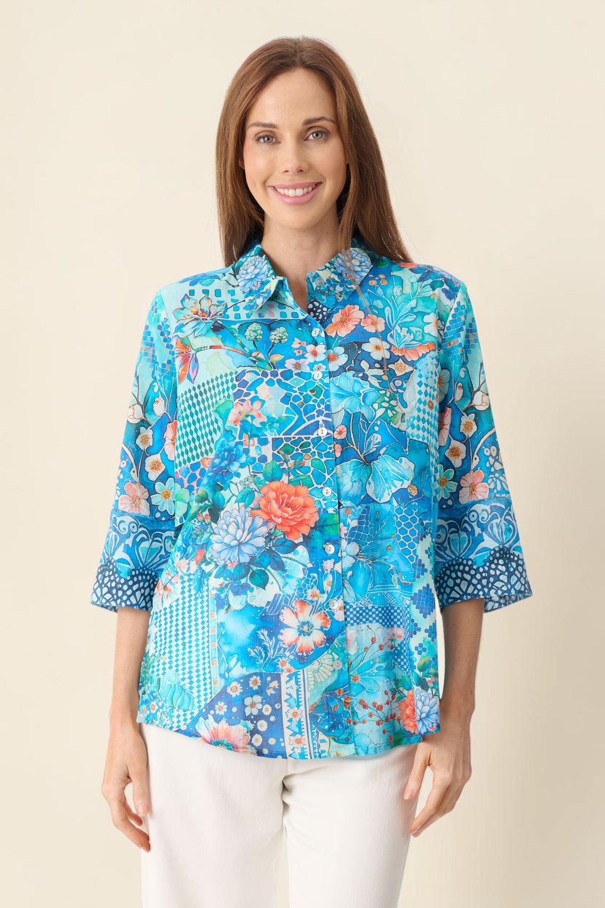 Ursula 3/4 sleeve shirt