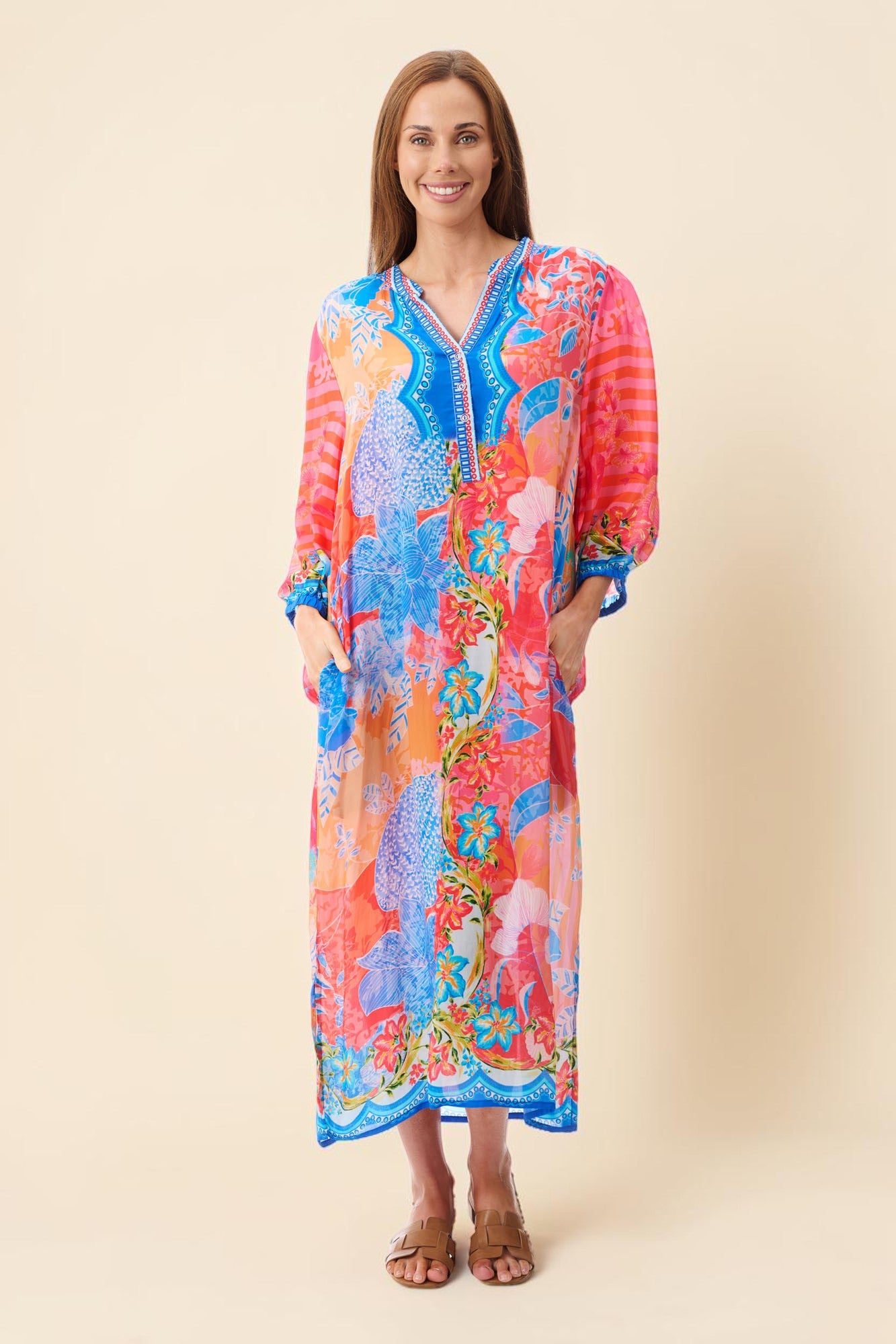 Teresa print dress