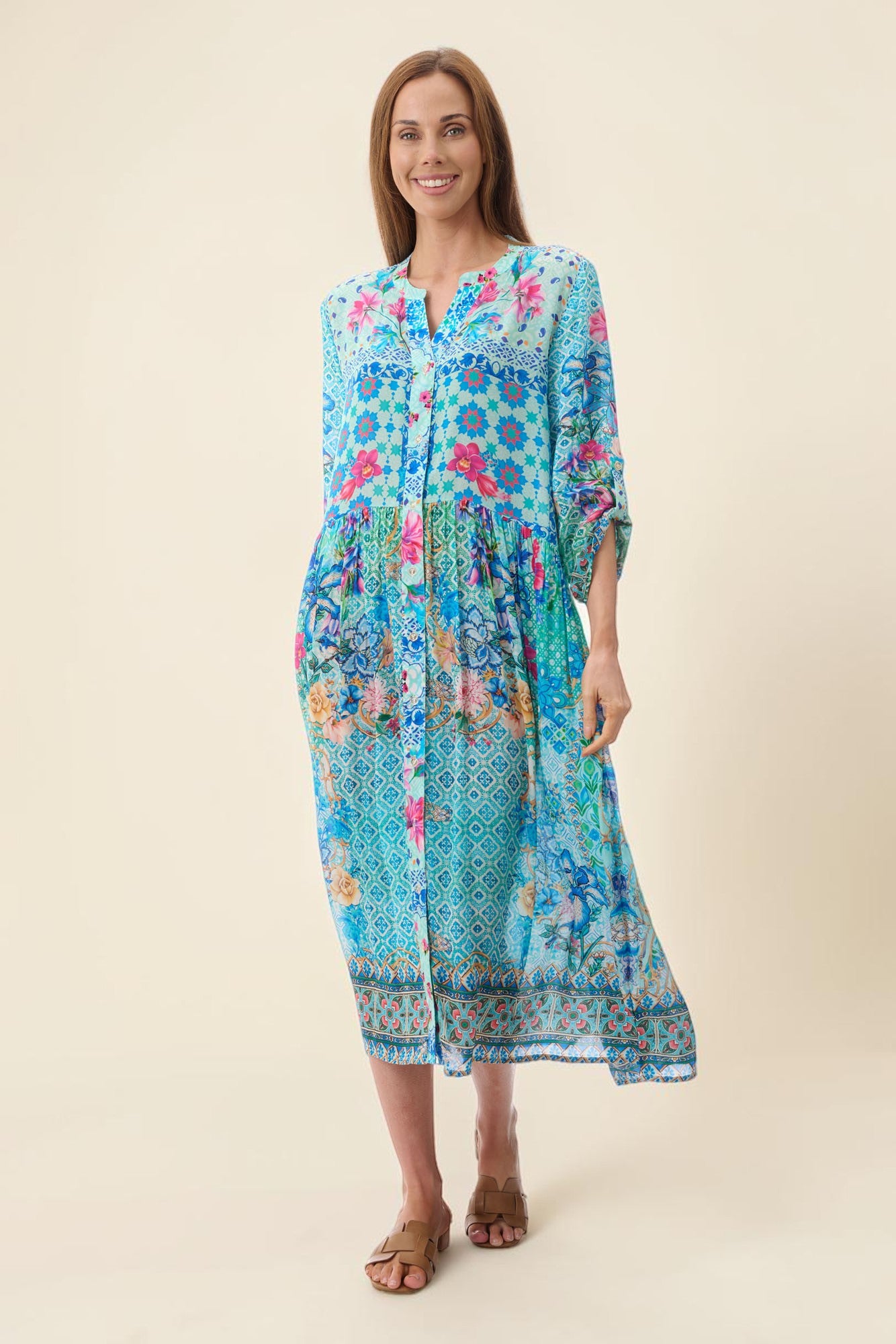 Josie print dress