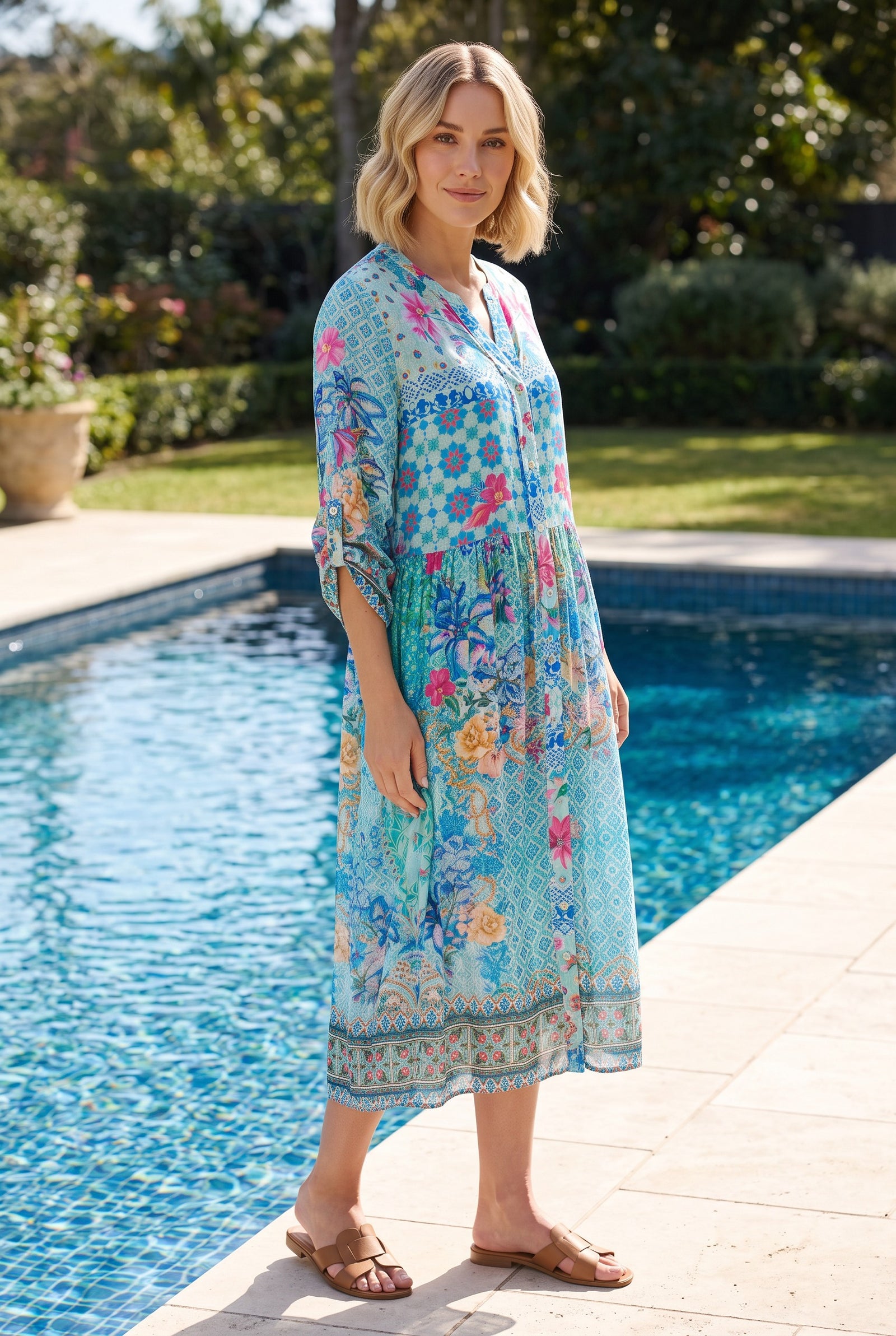 Josie print dress