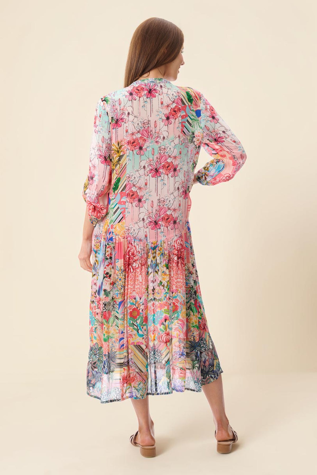 Kristen print dress