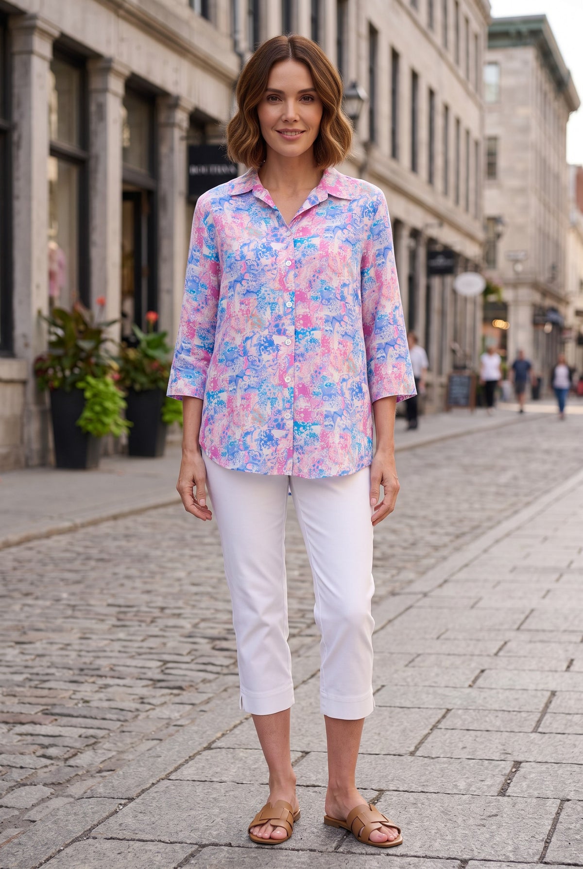 Diana 3/4 sleeve shirt