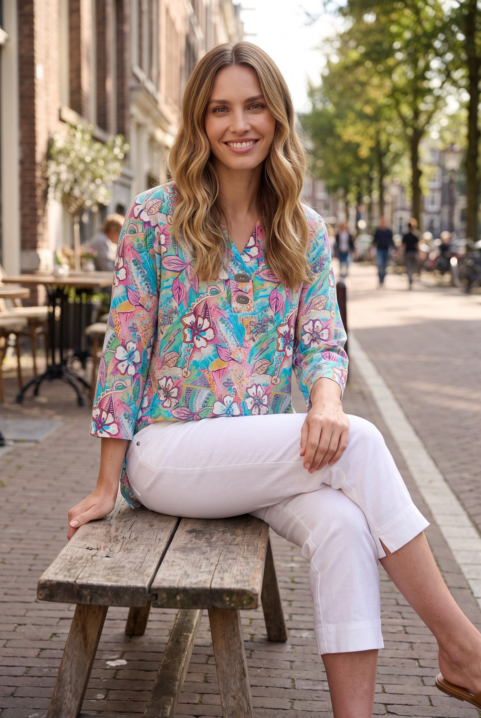 Mia 3/4 sleeve top