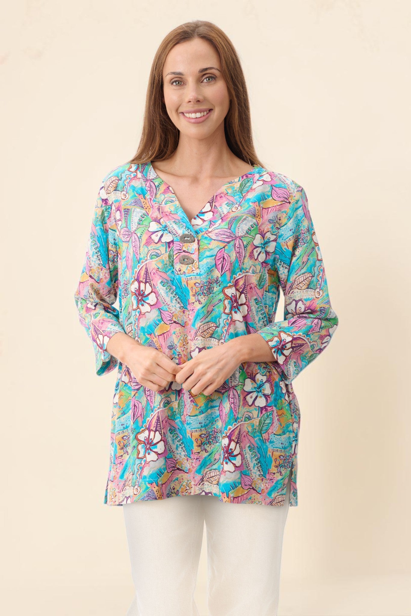 Mia 3/4 sleeve top
