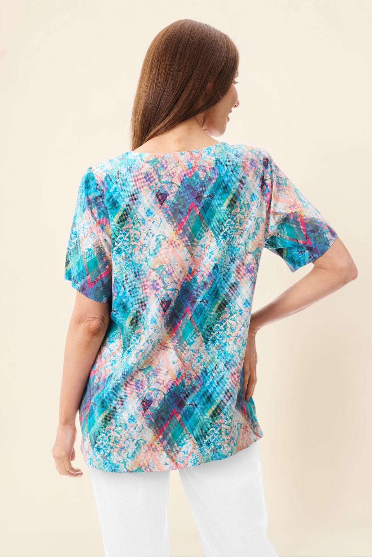 April crew top