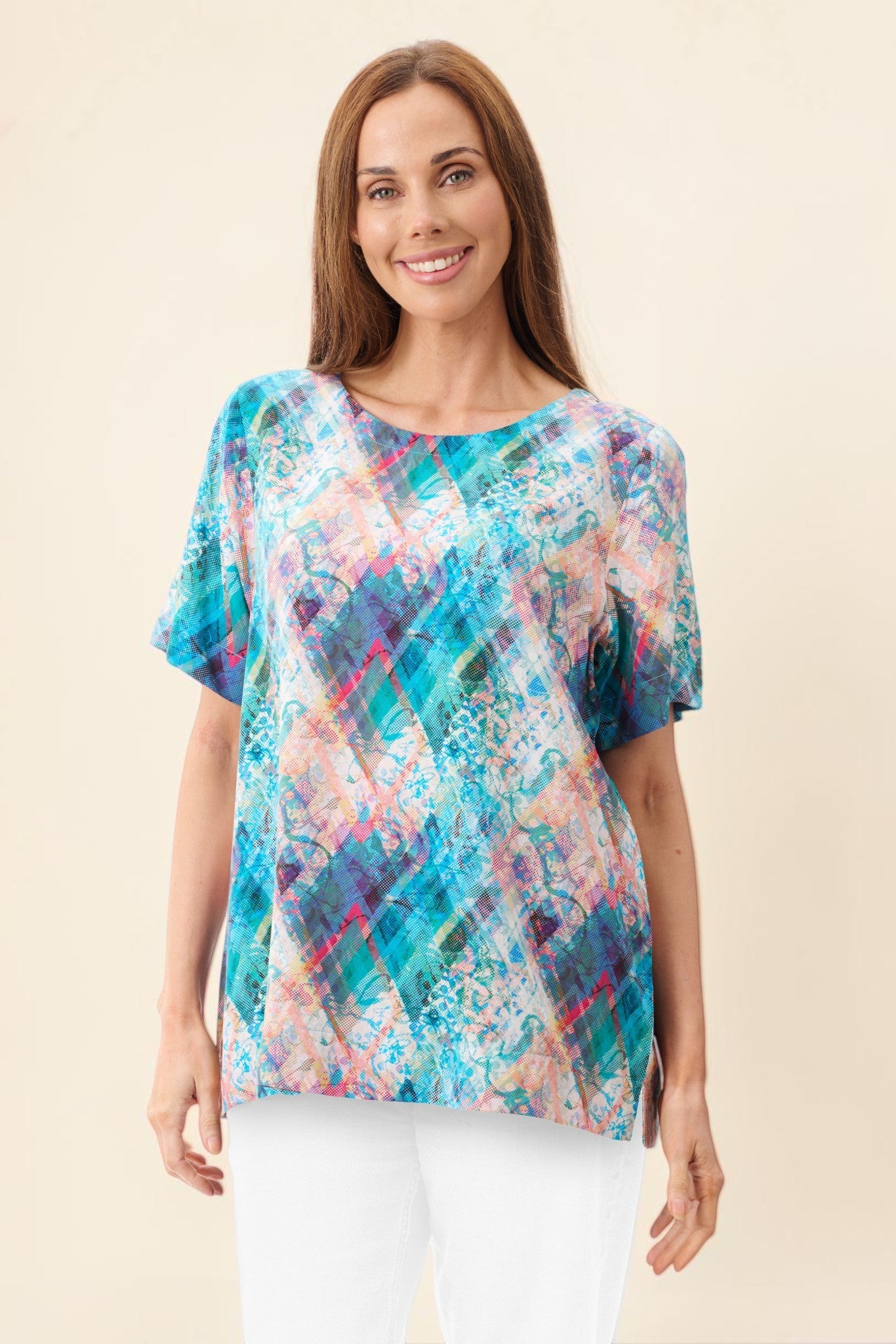 April crew top