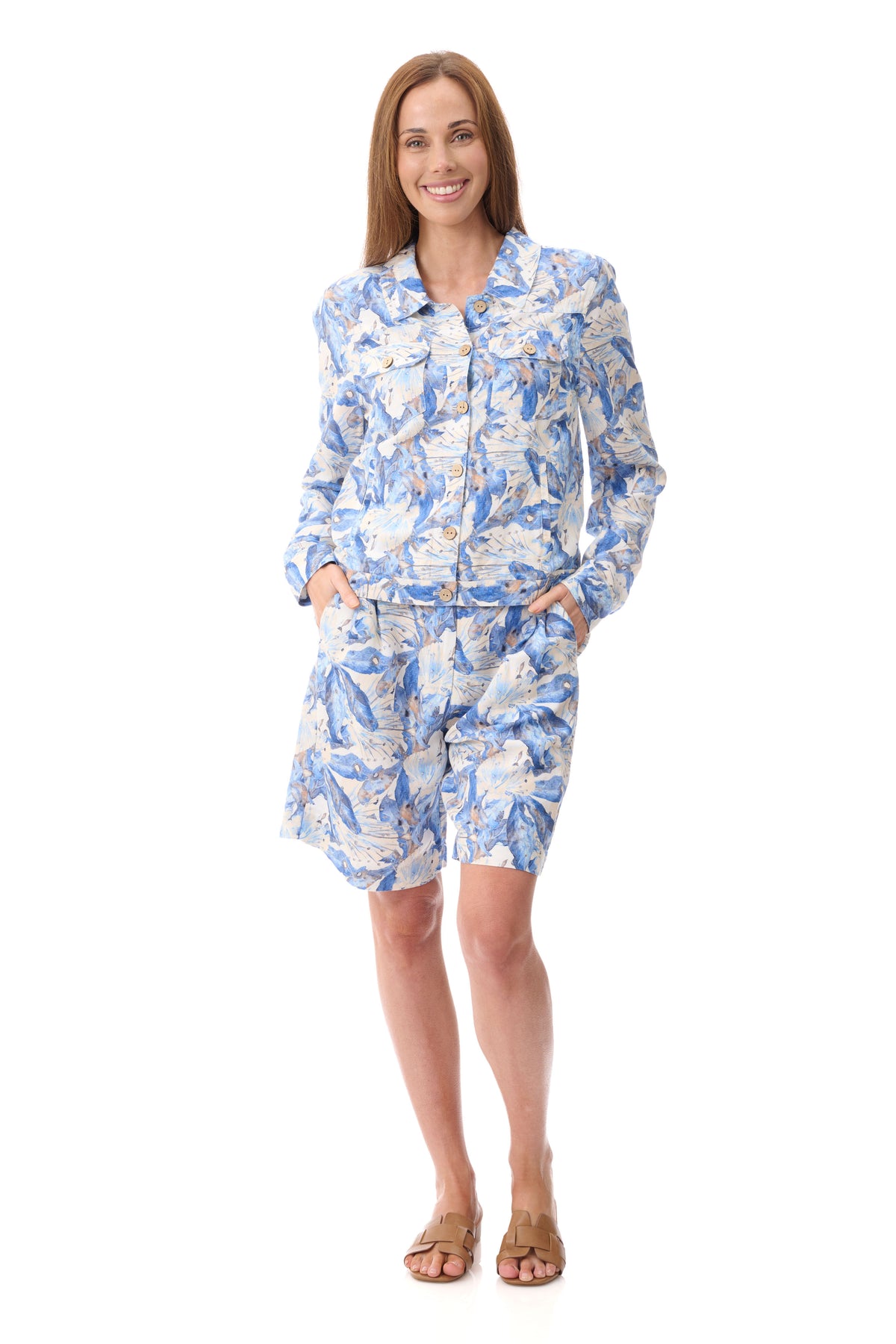 Lucy linen jacket