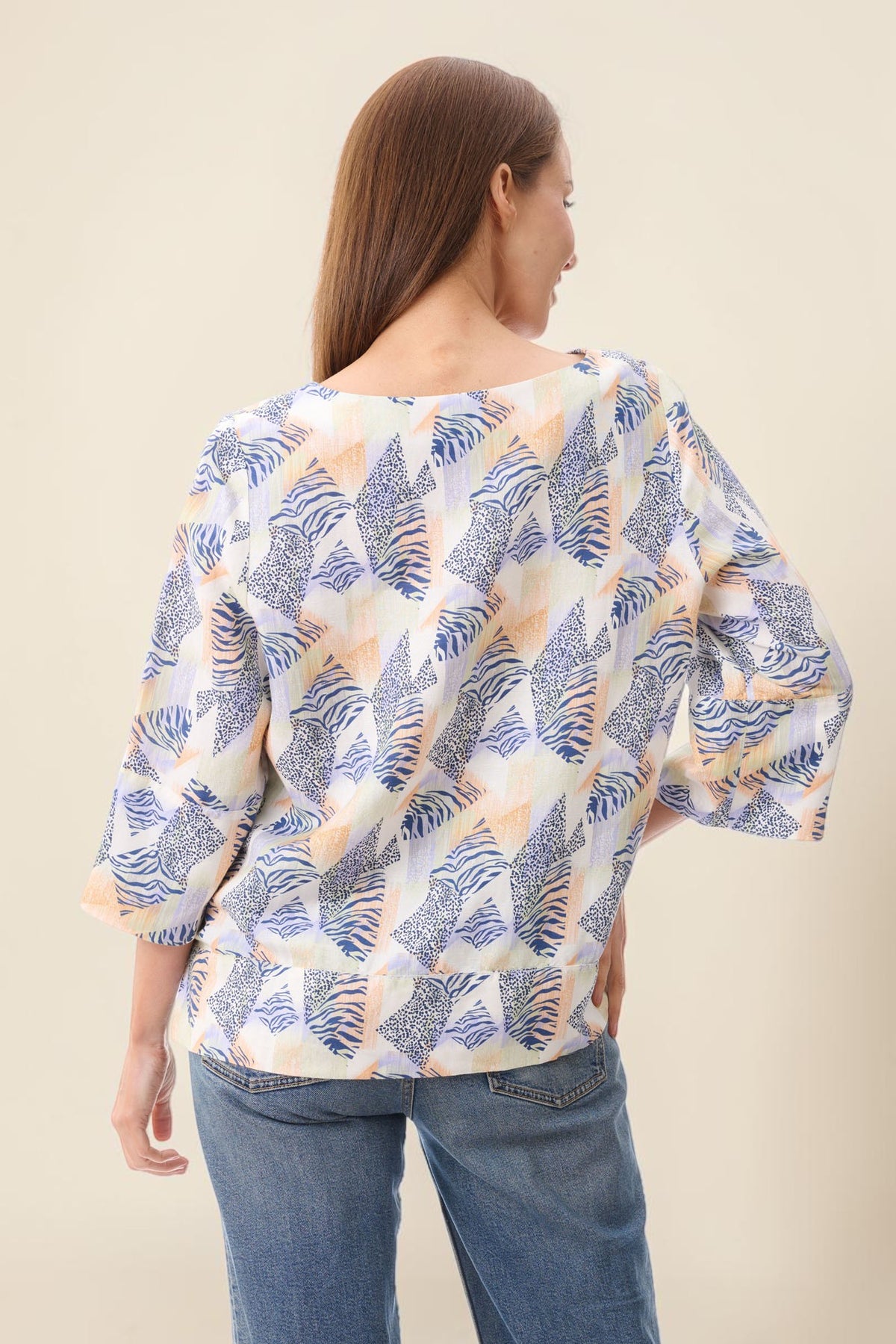 Jane 3/4 sleeve top