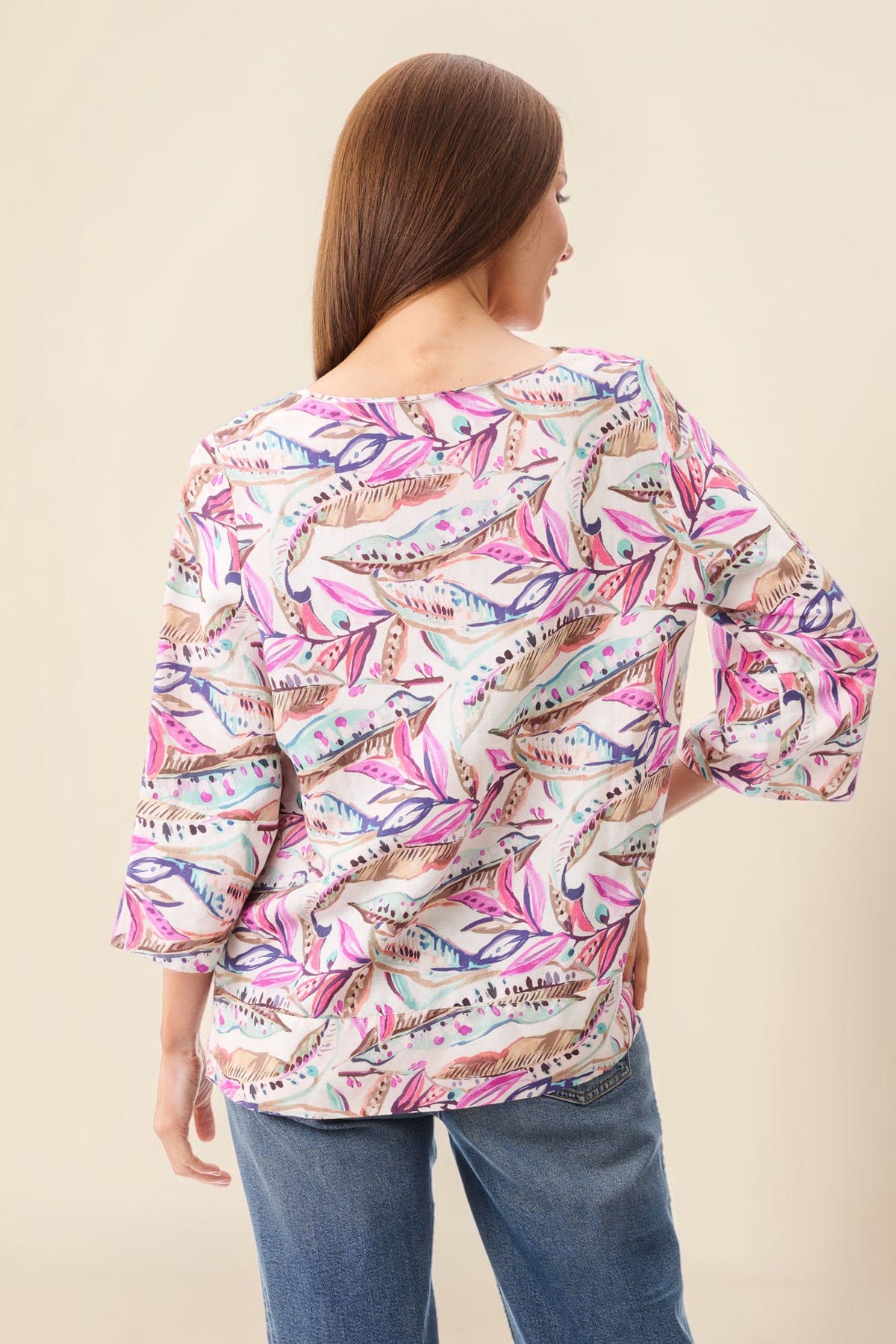 Kira 3/4 sleeve top