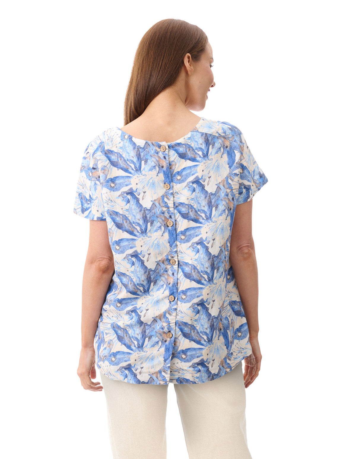 Lucy cap sleeve top