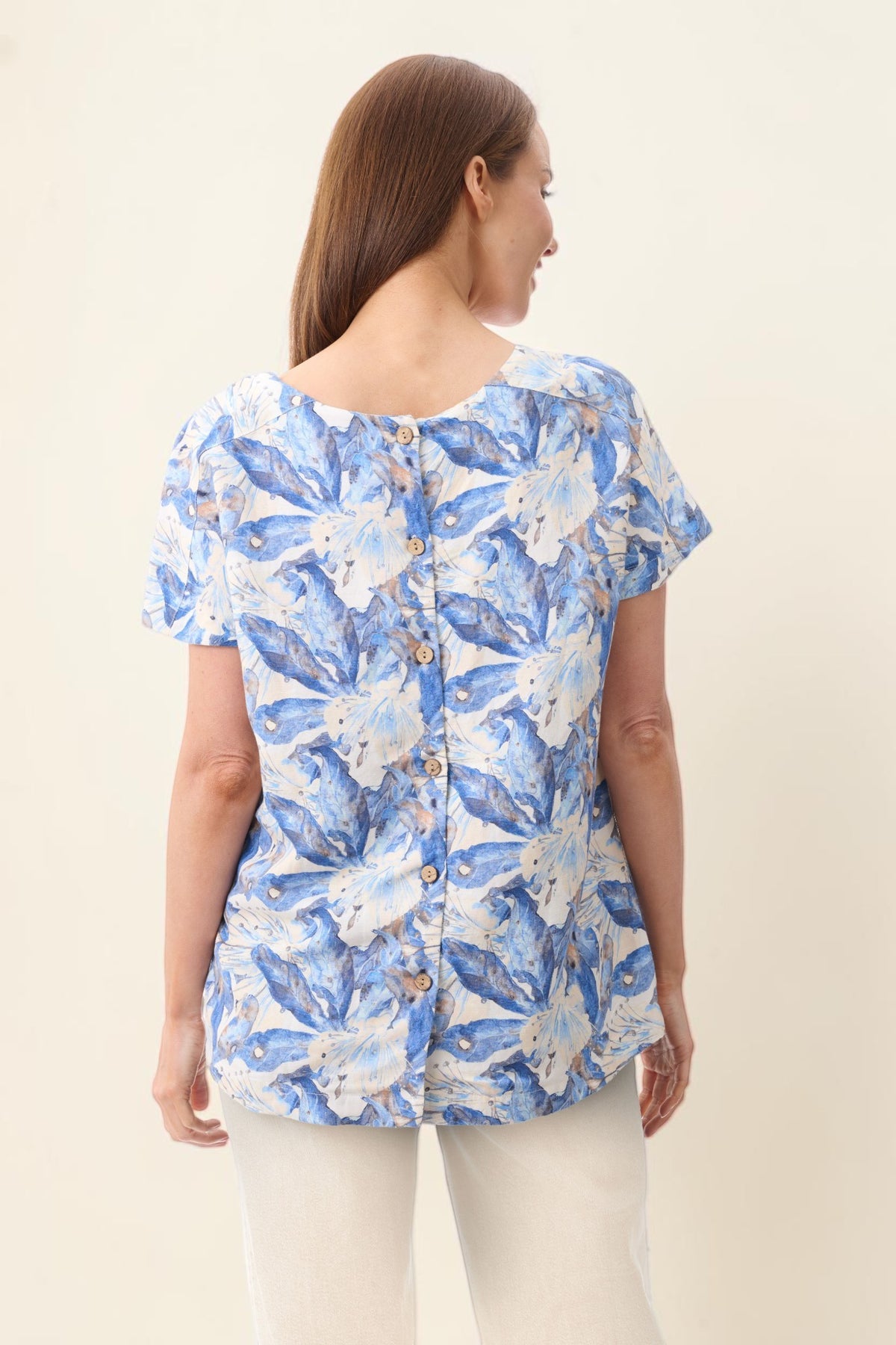 Lucy cap sleeve top