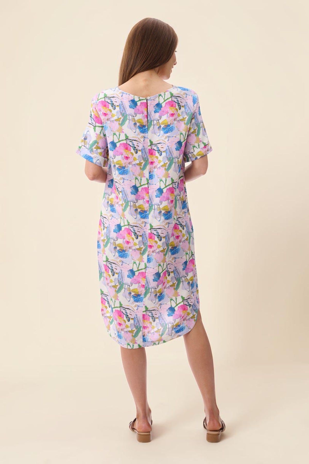 Carla print dress