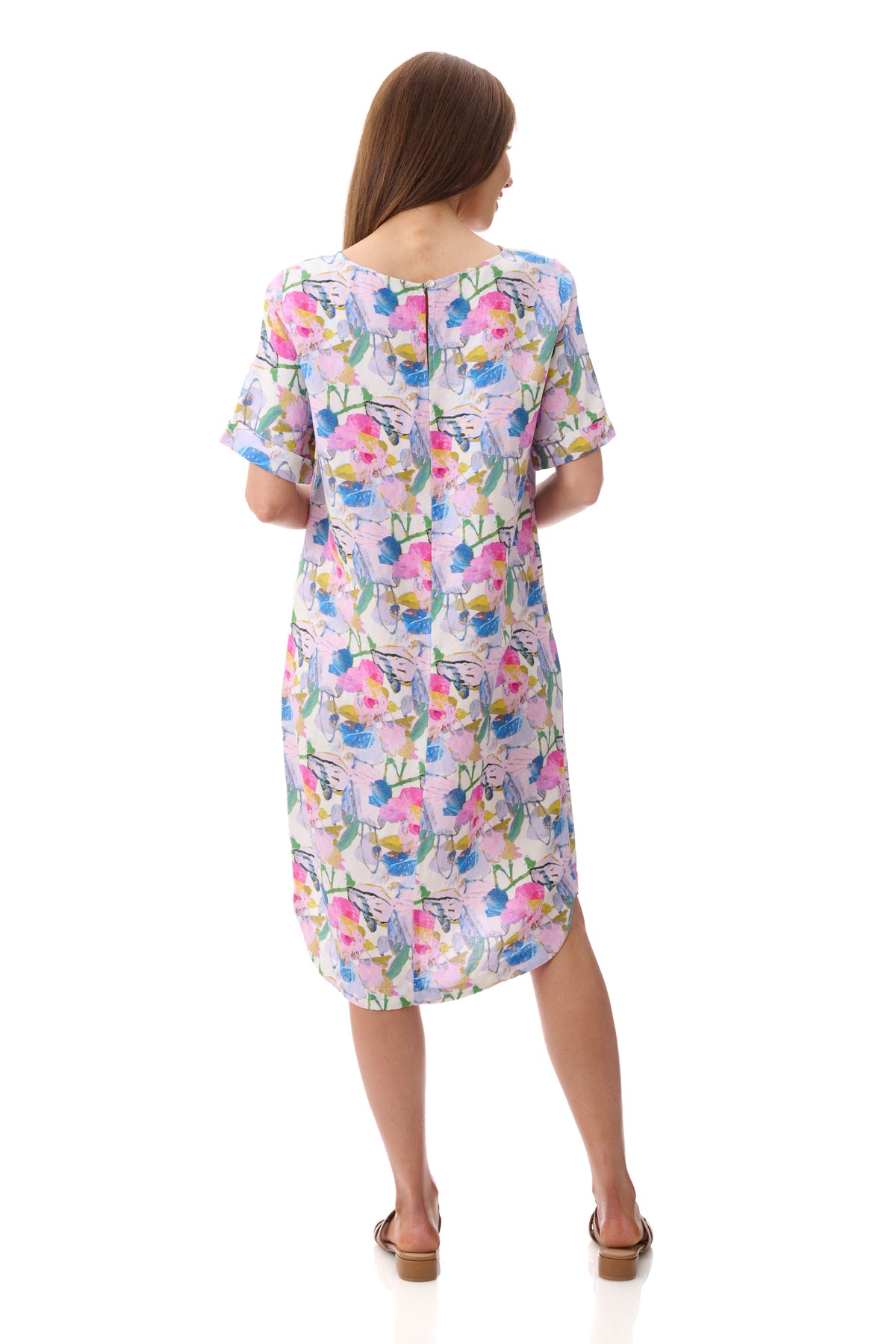 Carla print dress