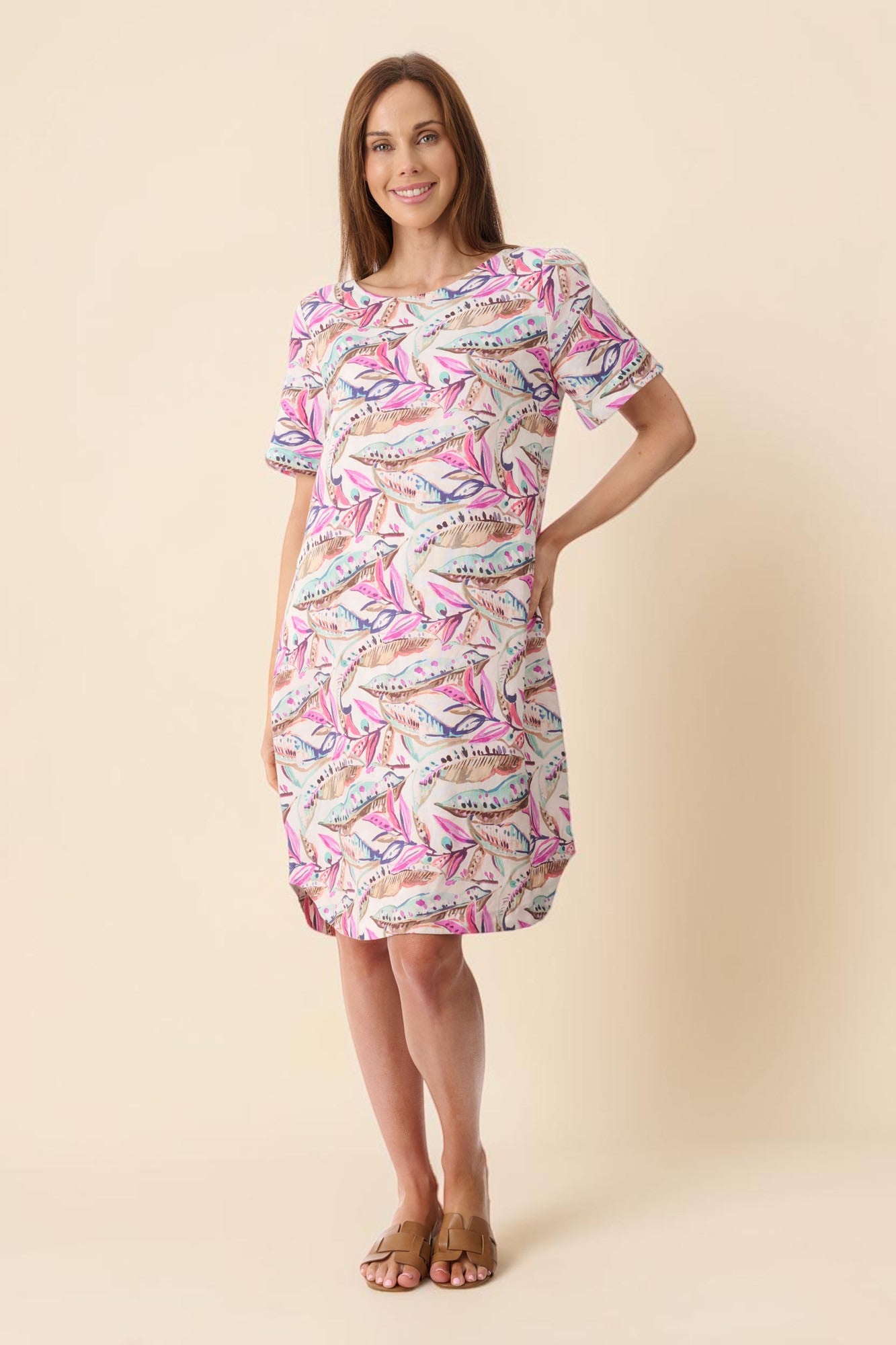 Kira print dress