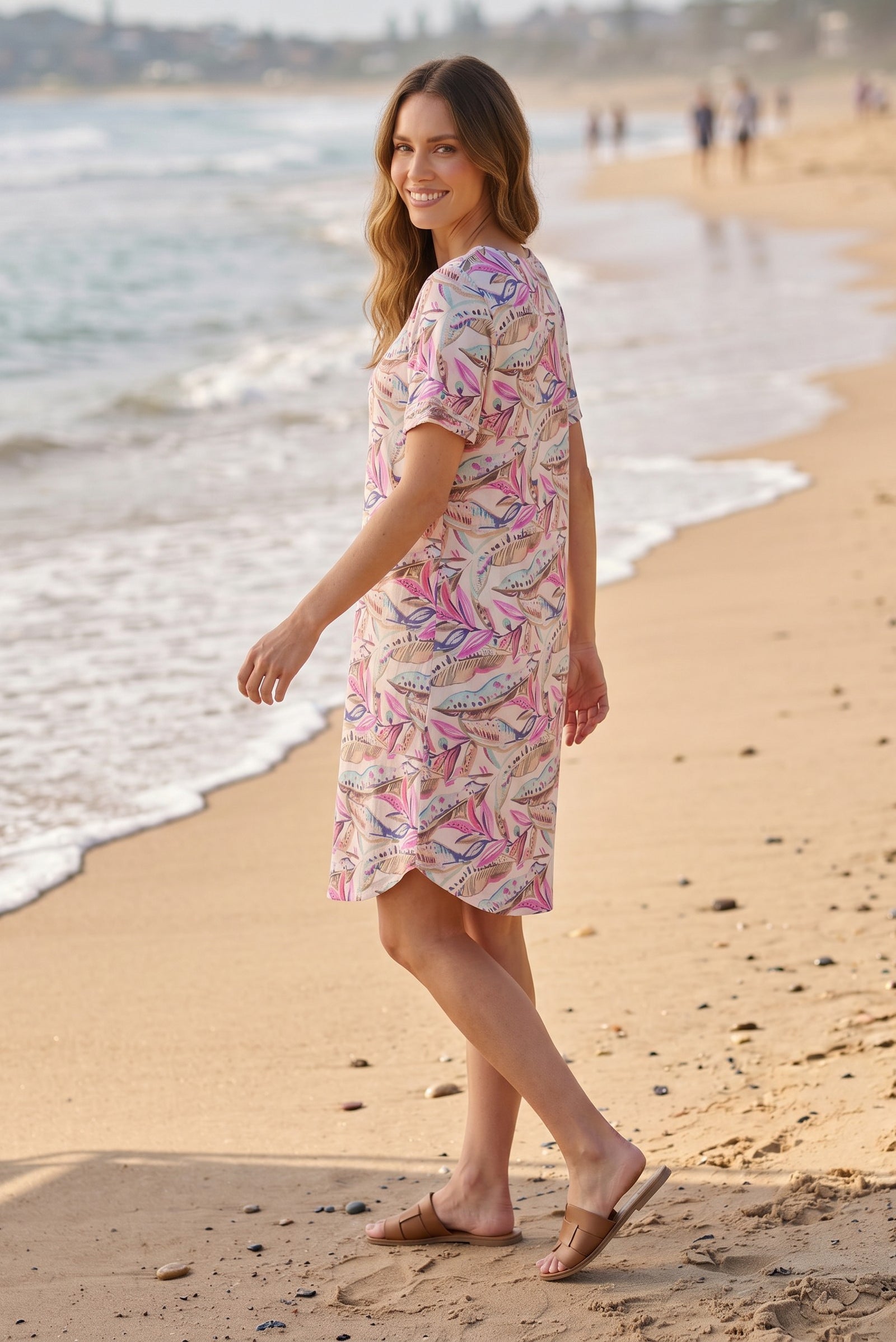 Kira print dress