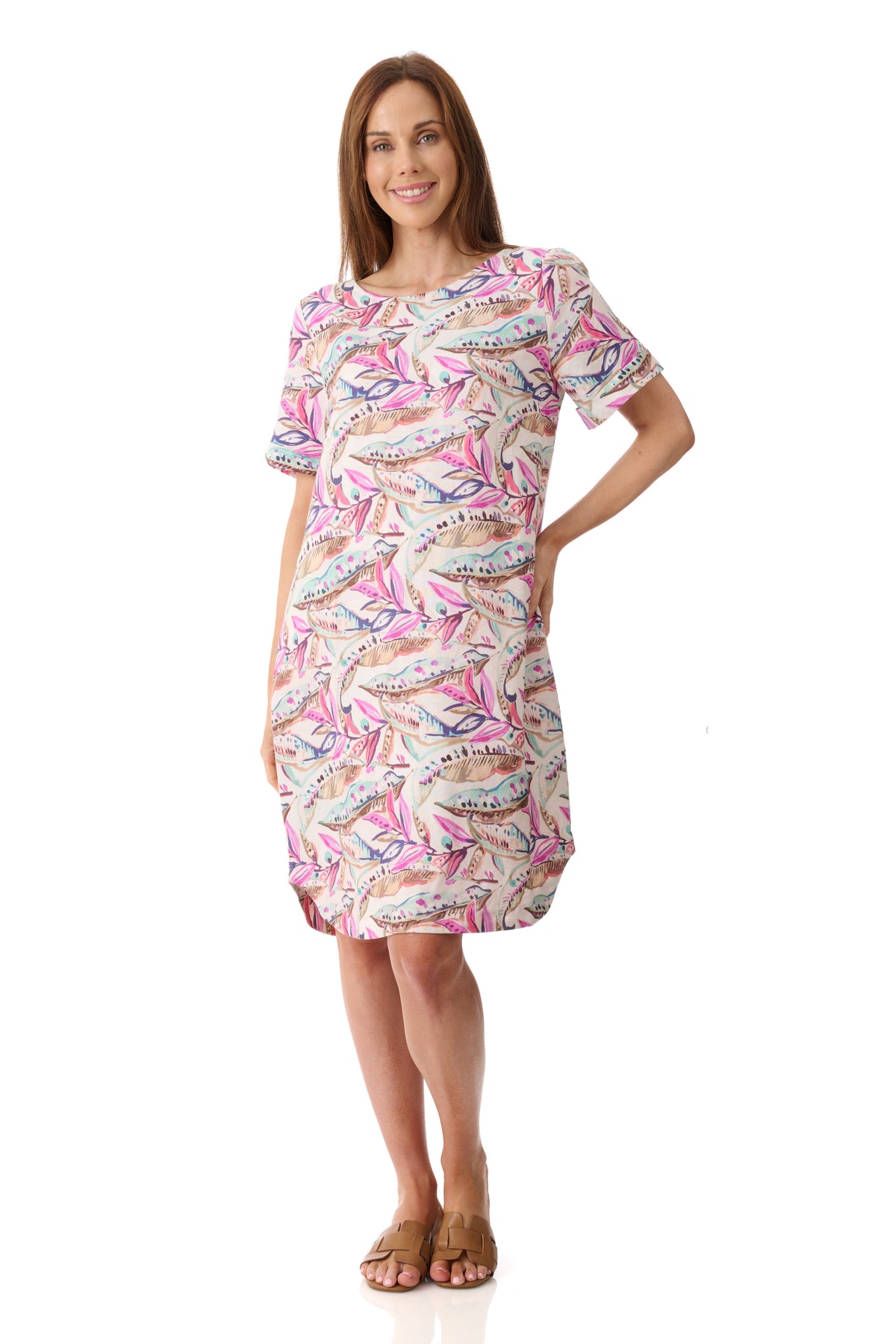 Kira print dress