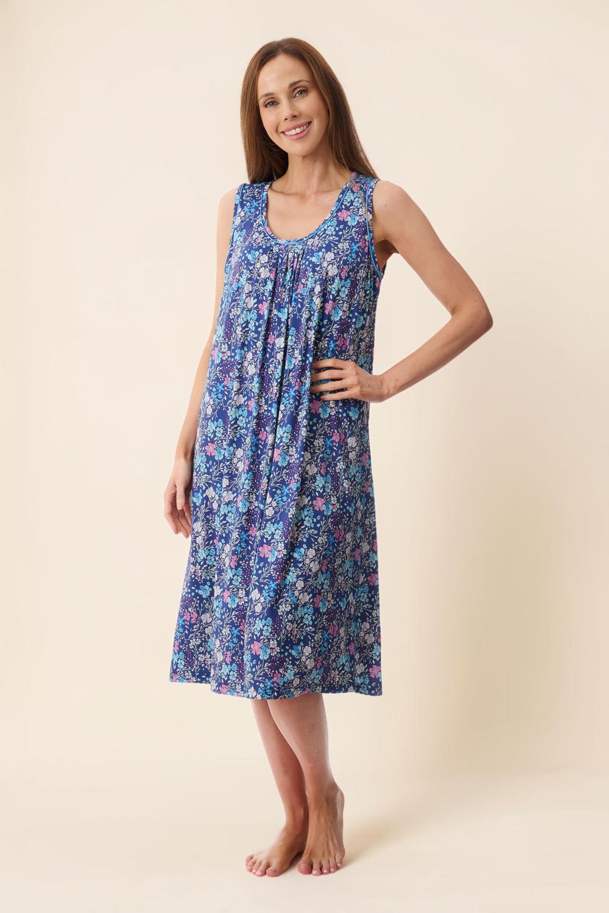 Quart Sleeveless short nightie